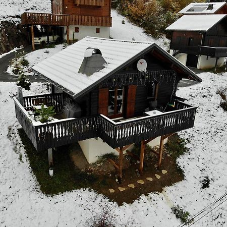 Chalet Proche Morzine Et Lac Leman Wifi Offert Le Biot Exterior foto